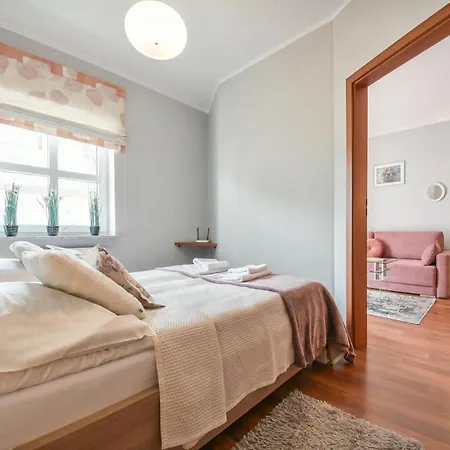 Apartment Przy Promenadzie Trzy Korony Z Sypialnia & Parking - Na Wyspie Swinemünde
